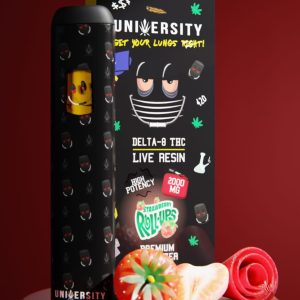 University Disposable Strawberry Roll ups